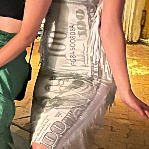 Money strapless dress - stretchy, flattering, so fun - Picture 2 of 2